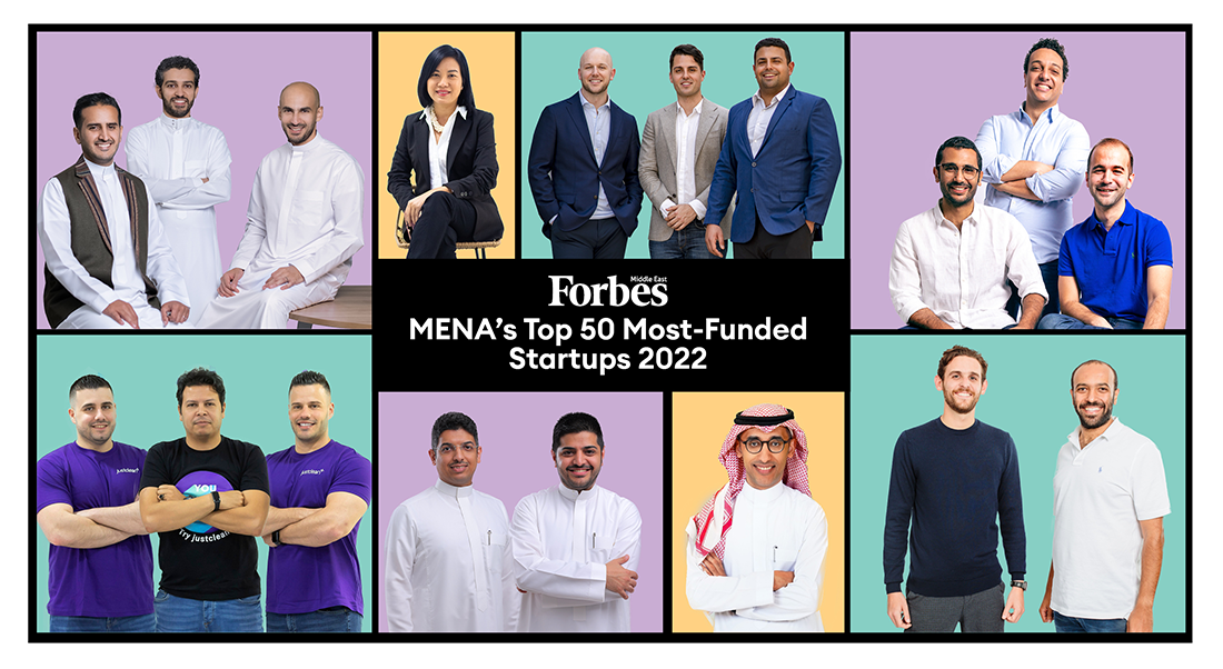 19 Newcomers Join Forbes Middle East's Top 50 Most-Funded Startups 2022