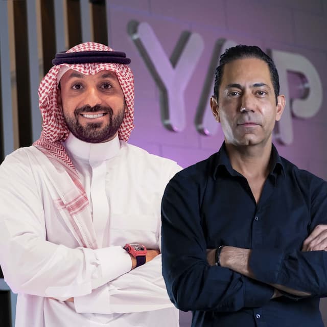 YAP's founders, Marwan Hachem & Anas Zaidan. The fintech application from UAE joins the list of Forbes 50 Most Funded MENA Startups in 2022