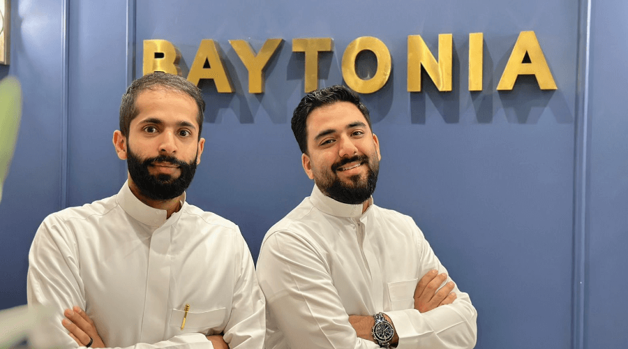 Karam Rajab and Ibrahim AlHowaish, Co-Founders of Baytonia.