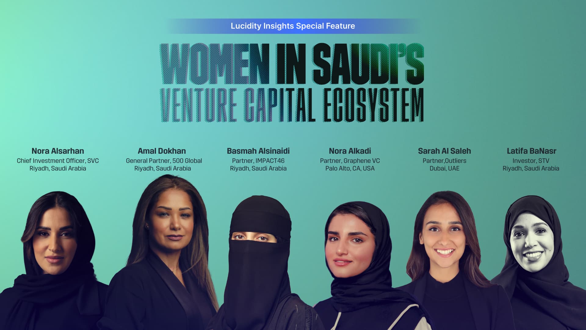 Saudi's Women in Venture Capital Ecosystem